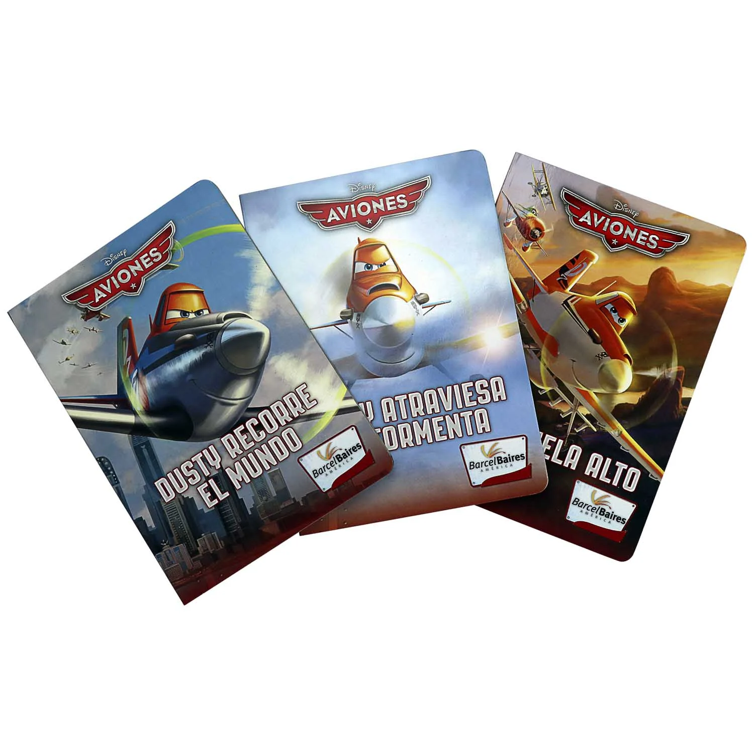 Cuentos Intrépidos de Aviones (8 tomos + Dvd/Cd interactivo)