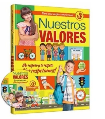 Nuestros valores: me respeto y te respeto (+ Cd interactivo)