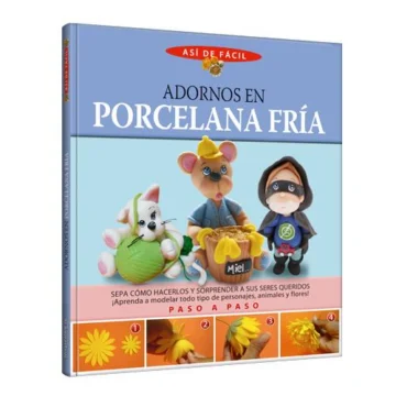 Así de fácil Adornos en porcelana fría