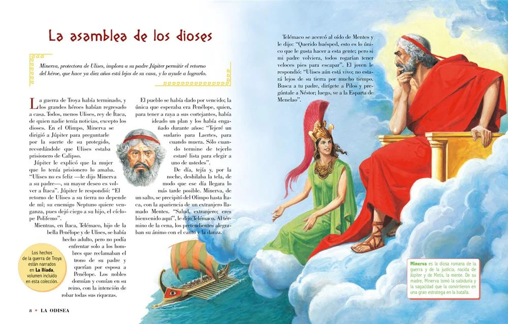 Aventuras, Mitos y Leyendas. la Odisea. la Eneida. la Mitología. la Ilíada.