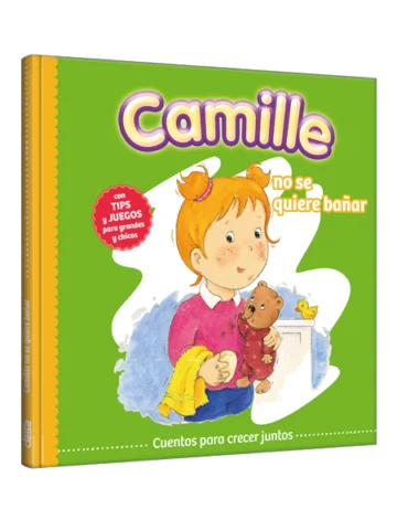 Camille no se quiere bañar