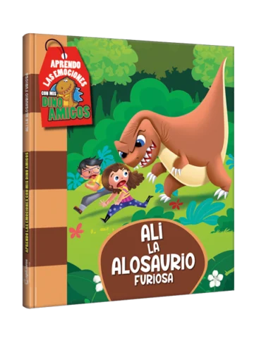 Dino amigos Ali, la alosaurio furiosa