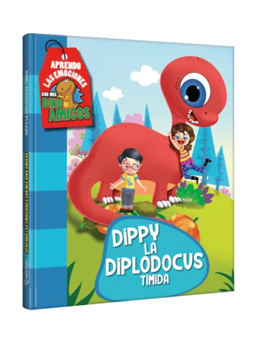 Dino amigos Dippy, la diplodocus tímida