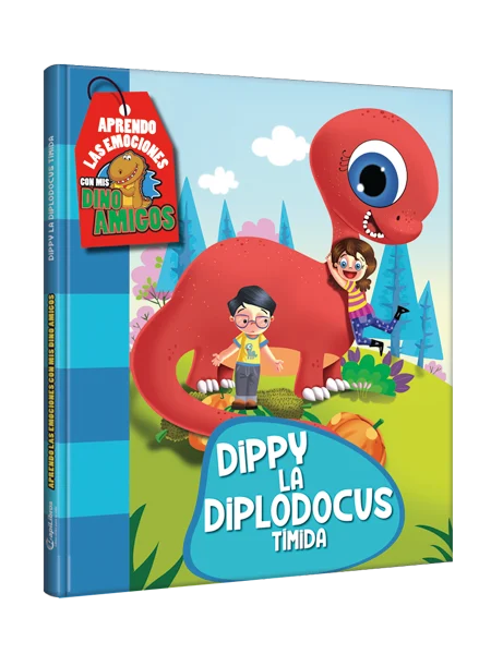 Dino amigos Dippy, la diplodocus tímida