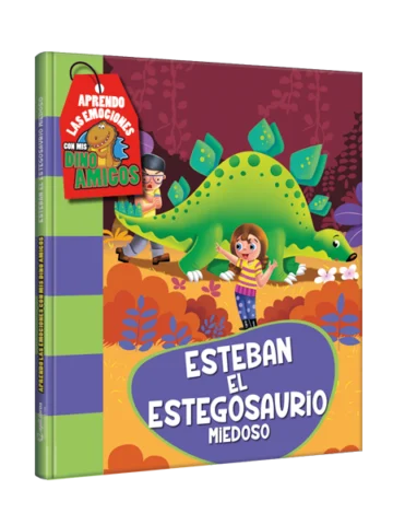 Dino amigos Esteban, el estegosaurio miedoso
