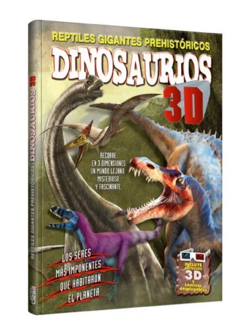 Dinosaurios 3D Reptiles gigantes prehistóricos