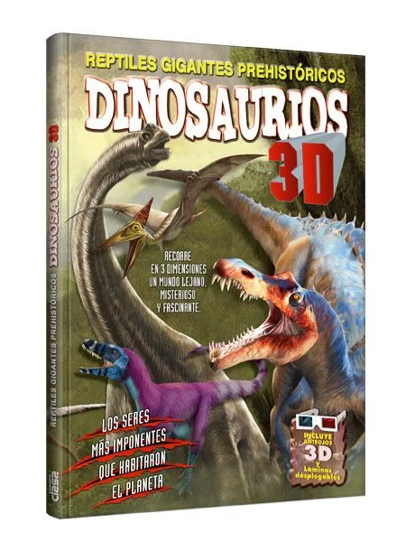 Dinosaurios 3D Reptiles gigantes prehistóricos