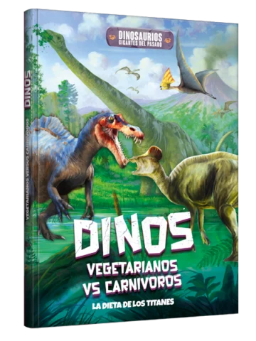 Dinosaurios Gigantes del Pasado - Dinos Vegetarianos Versus carnívoros