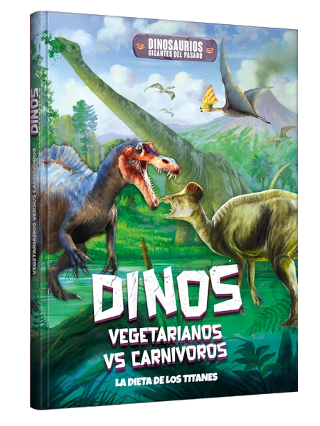 Dinosaurios Gigantes del Pasado - Dinos Vegetarianos Versus carnívoros