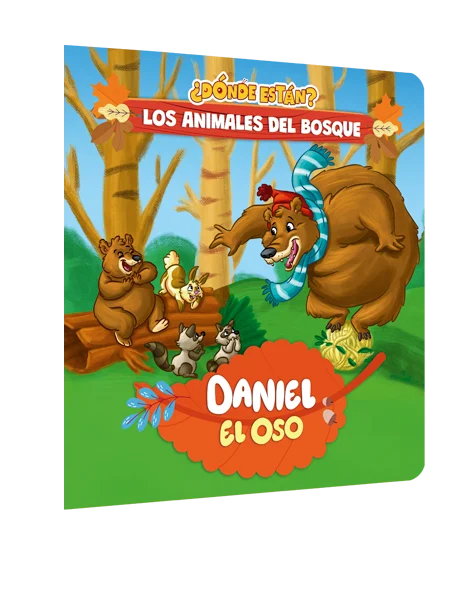 ¿Dónde están? los animales del bosque - Daniel, el oso