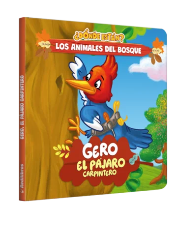 ¿Dónde están? los animales del bosque - Gero, el pájaro carpintero