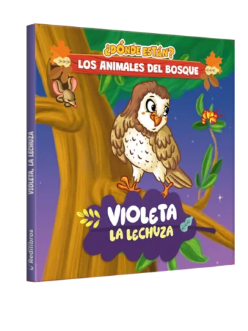 ¿Dónde están? los animales del bosque - Violeta, la lechuza