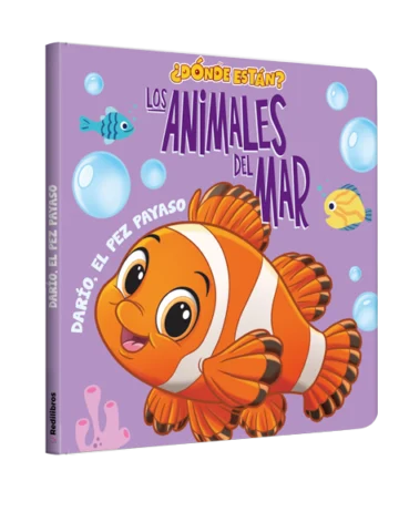 ¿Dónde están? los animales del mar - Darío, el pez payaso