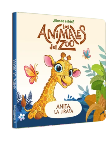 ¿Dónde están? los animales del zoo - Anita, la jirafa