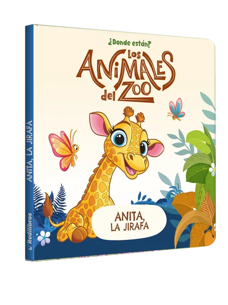 ¿Dónde están? los animales del zoo - Anita, la jirafa