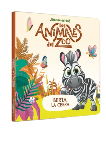 ¿Dónde están? los animales del zoo - Berta, la cebra