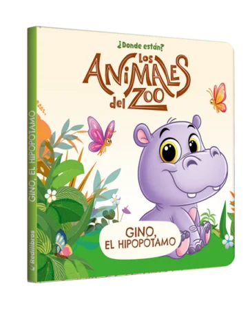¿Dónde están? los animales del zoo - Gino, el hipopótamo