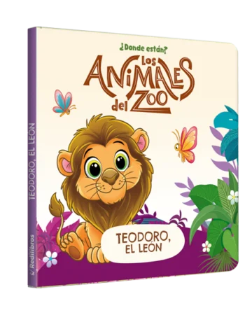 ¿Dónde están? los animales del zoo - Teodoro, el león