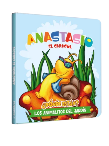 ¿Dónde están? los animalitos del jardín - Anastasio, el caracol
