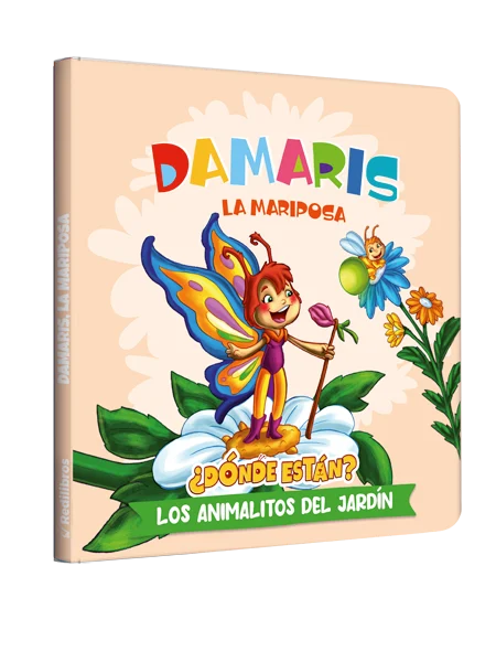 ¿Dónde están? los animalitos del jardín - Damaris, la mariposa