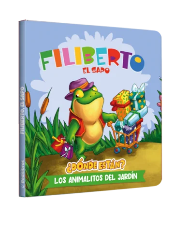 ¿Dónde están? los animalitos del jardín - Filiberto, el sapo