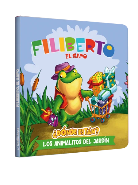 ¿Dónde están? los animalitos del jardín - Filiberto, el sapo
