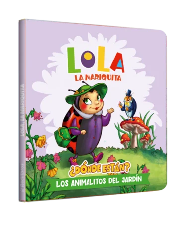¿Dónde están? los animalitos del jardín - Lola, la mariquita