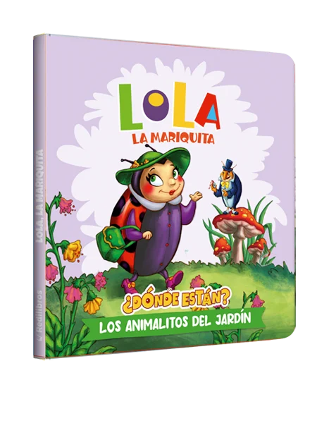 ¿Dónde están? los animalitos del jardín - Lola, la mariquita