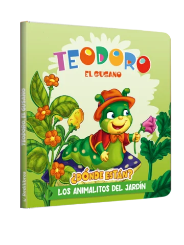 ¿Dónde están? los animalitos del jardín - Teodoro, el gusano
