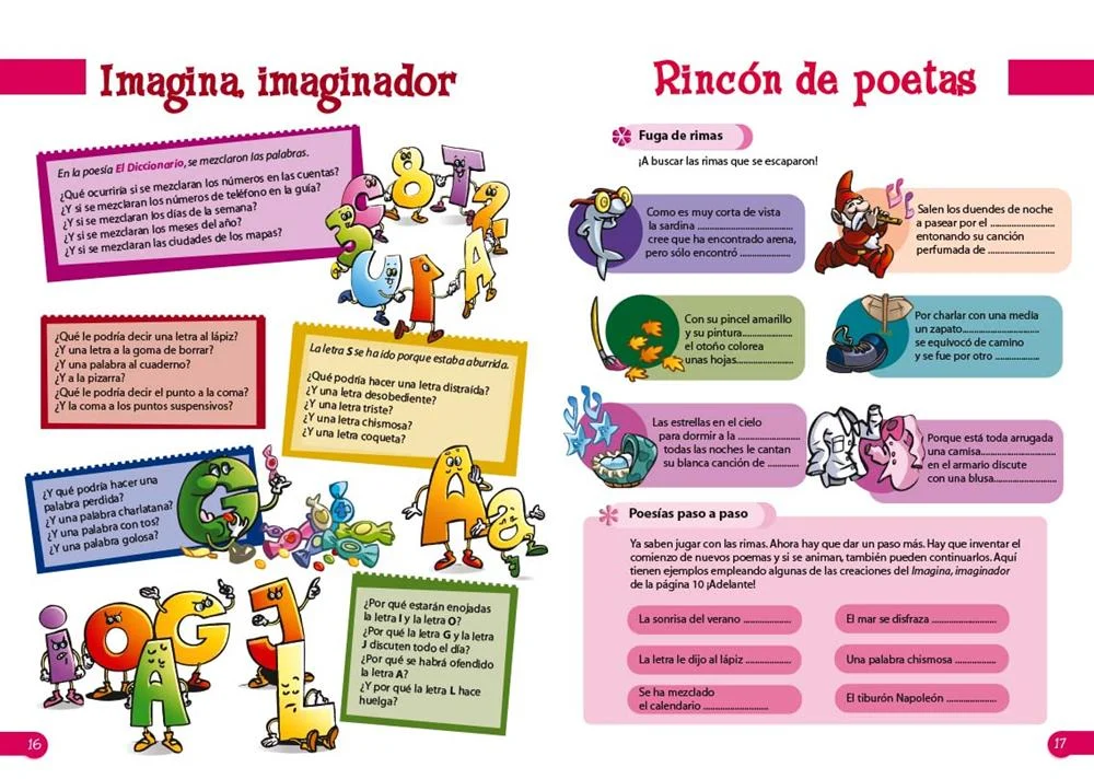 El Mundo Mágico de las Poesías Taller literario de comprensión lectora