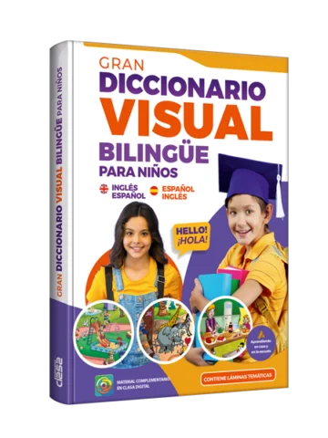 Gran Diccionario Visual Bilingüe para niños.