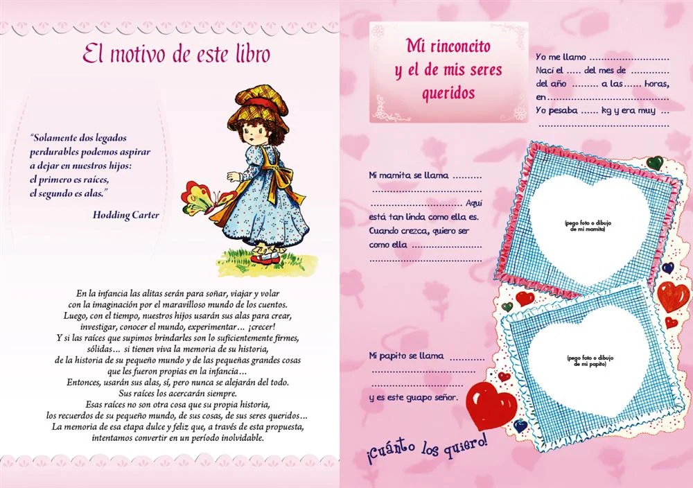 Huellitas de mi inolvidable infancia Mis recuerdos y cuentos preferidos Nenas