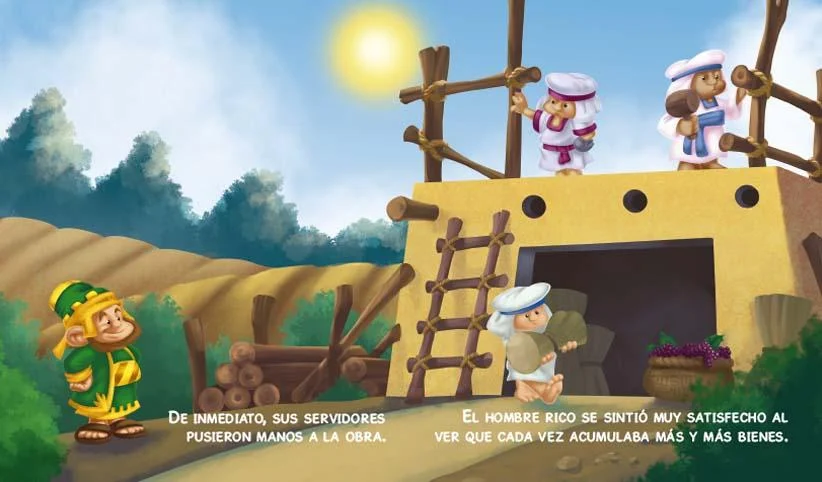 Jesús nos cuenta las Parábolas del Evangelio