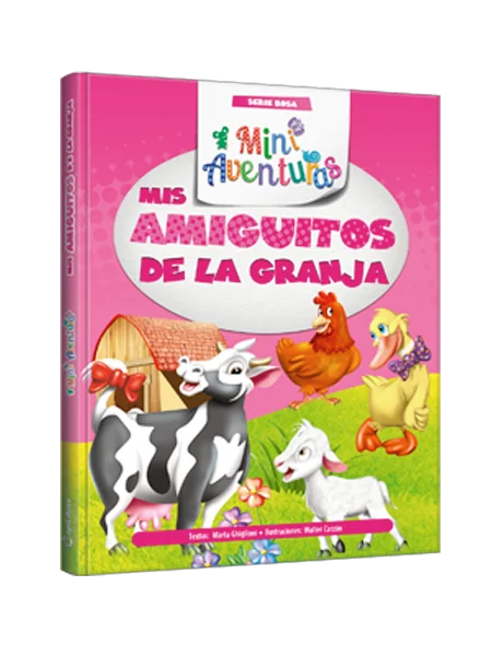 Mis amiguitos de la granja rojo