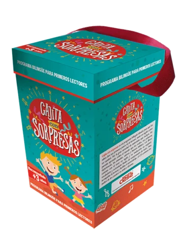 Programa bilingüe para primeros Lectores-Cajita con sorpresas (+3 años)