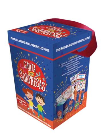 Programa bilingüe para primeros Lectores-Cajita con sorpresas (+5 años)
