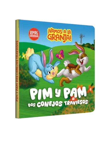 ¡Vamos a la granja! - Pim y Pam, dos conejos traviesos